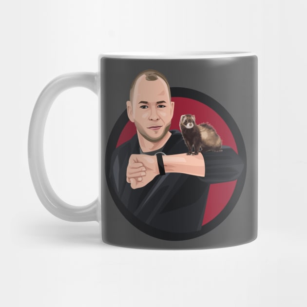 Impractical Jokers - Murr and Ferret Awesome Comical Illustration by WaltTheAdobeGuy